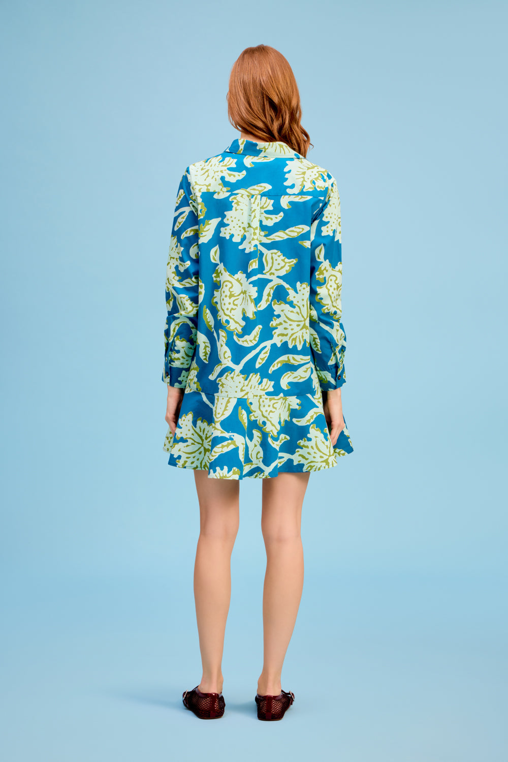 Polly Dress, Greenbrier